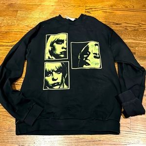Billie Eilish Black Crewneck Size Medium